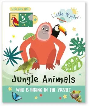 Jungle Animals. Who is Hiding in the Puzzle?, Board book/***