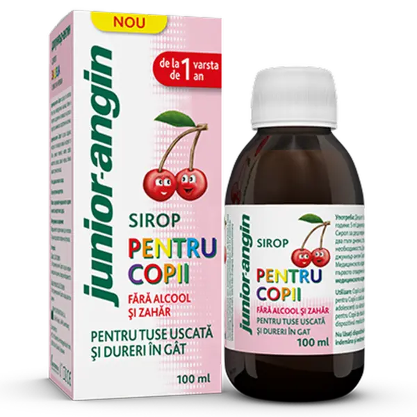 Junior Angin sirop, Klosterfrau | 100ml