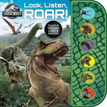 Jurassic World: Look, Listen, Roar Sound Book, Board Books/Pi Kids