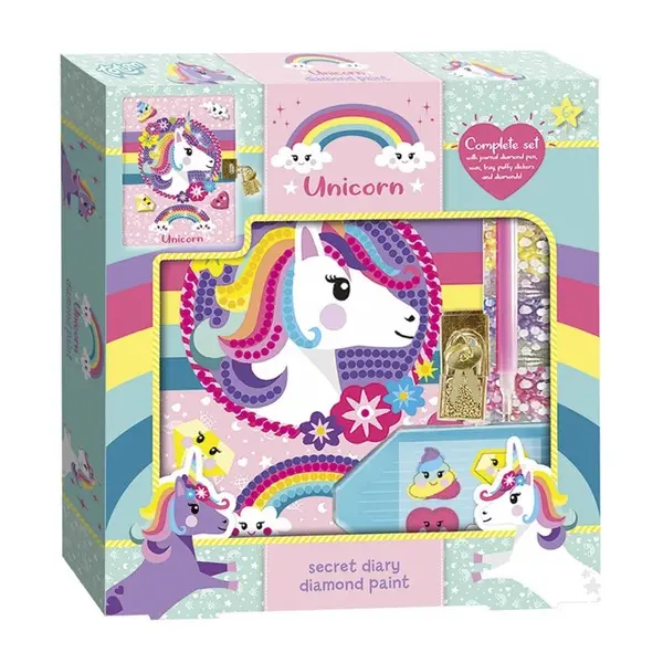 Jurnal de decorat Totum Unicorn Diamond