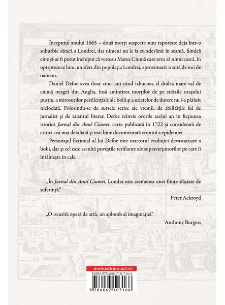 Jurnal din Anul Ciumei | Daniel Defoe