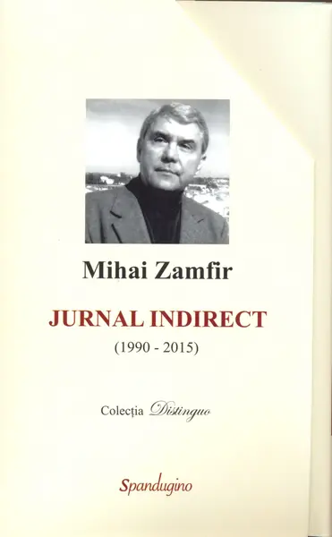 Jurnal indirect (1990-2015) | Mihai Zamfir