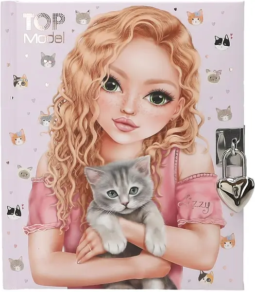 Jurnal secret cu cheie Depesche TopModel - Kitty