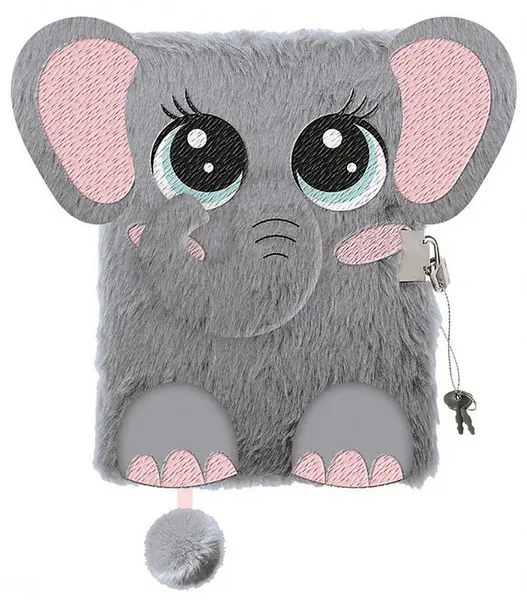 Jurnal secret de pluș St. Majewski My Little Friend - Pui de elefant