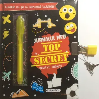 Jurnalul meu Top Secret pentru baieti/***