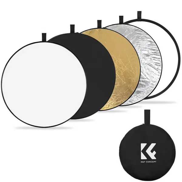 K&F 110cm blenda roturnda 5 in 1