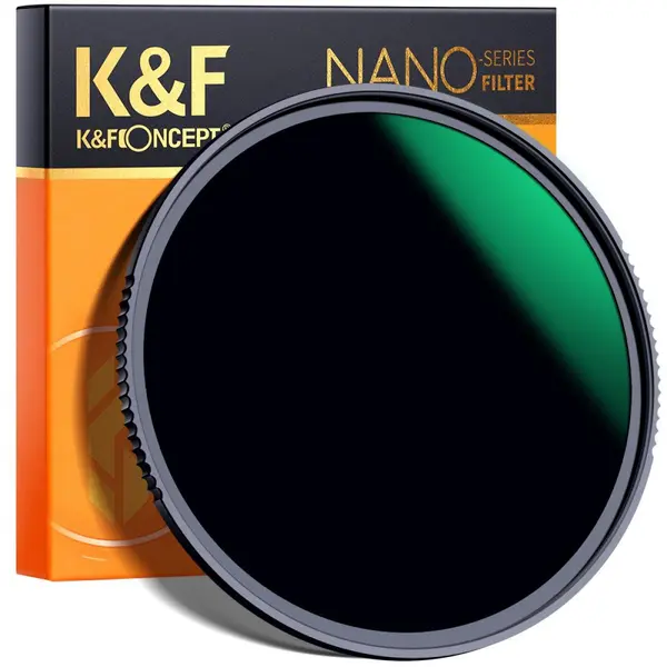 K&F 67MM XN26 Filtru ND1000 Fix Nano-X, Reducere Lumina 10 Stopuri, Sticla Optica Premium, Acoperire Nano 28 Straturi