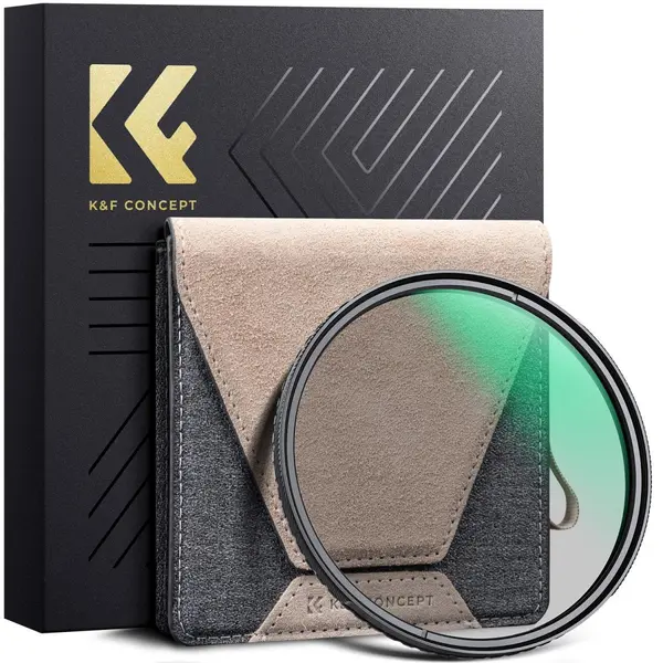 K&F 82mm Filtru CPL NANO-X Pro, Rama din Alama Ultra-Fina, Strat Nano 36 Straturi, Anti-Zgariere