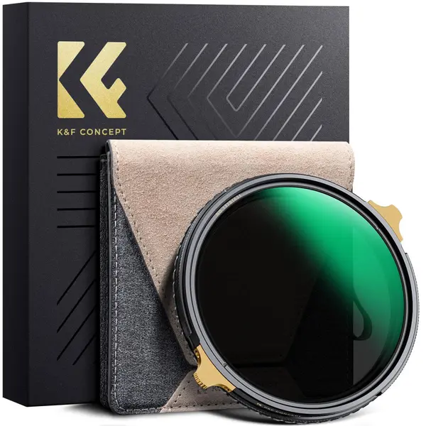 K&F Concept 67MM NANO-X Pro Filtru CPL+ND Variabil, Rama Alama, ND2-32, Waterproof, Anti-Zgariere