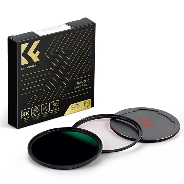 K&F Concept 72mm Filtru ND64 Magnetic, Densitate Neutra, Seria NANO-X, Rezistent la Apa si Zgarieturi, Anti-reflexie