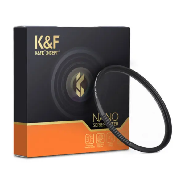 K&F Concept 77mm Filtru Nano-X Black Mist 1/4, Diametru 77mm, Grad 1/4, Multi-Coating, Rama Aluminiu, Sticla Optica