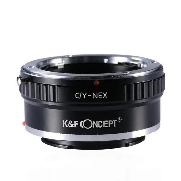 K&F Concept Adaptor montura K&F Concept C/Y-NEX de la Contax Yashica la Sony E-Mount (NEX)