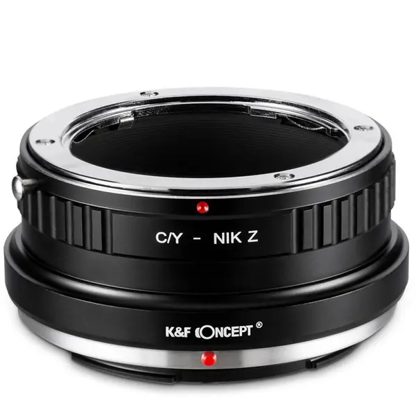 K&F Concept Adaptor montura K&F Concept C/Y-Nik Z de la Contax Yashica la Nikon Z6 Z7