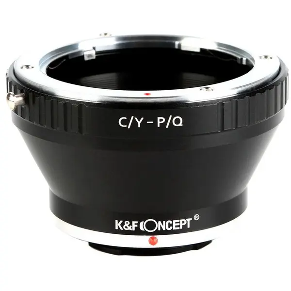 K&F Concept Adaptor montura K&F Concept C/Y-P/Q de la Contax Yashica la Pentax Q-Mount