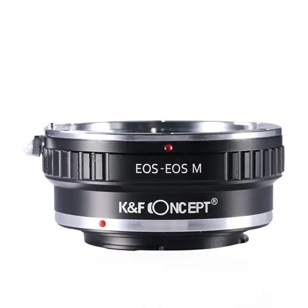 K&F Concept Adaptor montura K&F Concept EOS-EOS M Canon EOS la Canon EOS M