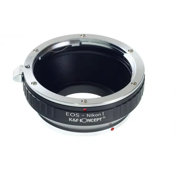 K&F Concept Adaptor montura K&F Concept EOS-Nikon 1 de la Canon EOS la Nikon 1