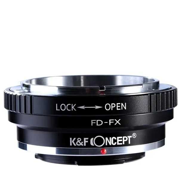 K&F Concept Adaptor montura K&F Concept FD-FX de la Canon FD la Fuji X-Mount