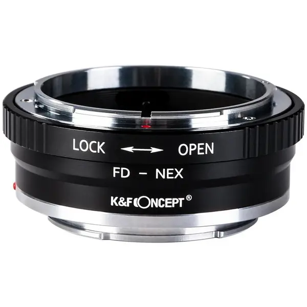 K&F Concept Adaptor montura K&F Concept FD-NEX II de la Canon FD la Sony E-Mount (NEX) KF06.306