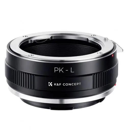 K&F Concept Adaptor Montura K&F Concept L Mount Camera Adapter Lens Pentax PK-L