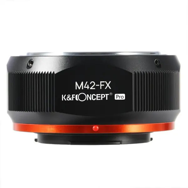 K&F Concept Adaptor montura K&F Concept M10115 M42-FX PRO de la M42 la Fuji X-Mount KF06.434