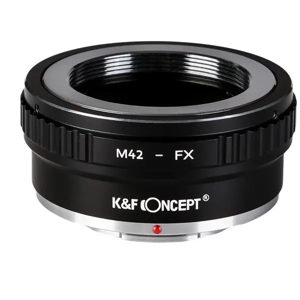 K&F Concept Adaptor montura K&F Concept M42-FX II de la M42 la Fuji X-Mount KF06.307