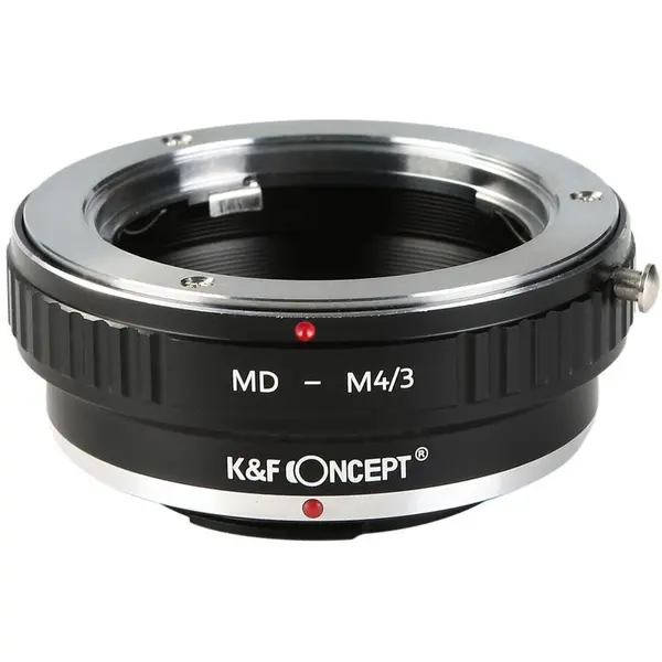 K&F Concept Adaptor montura K&F Concept MD-M4/3 de la Minolta MD-Micro 4/3 (MFT) KF06.140