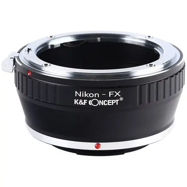 K&F Concept Adaptor montura K&F Concept NIK-FX II Nikon la Fujifilm FX