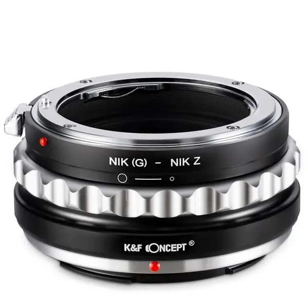 K&F Concept Adaptor montura K&F Concept NIK(G)-Nik Z de la Nikon G la Nikon Z6 Z7