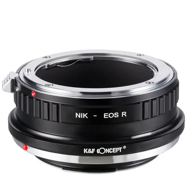 K&F Concept Adaptor montura K&F Concept Nikon-EOS R de la Nikon AI la Canon EOS R