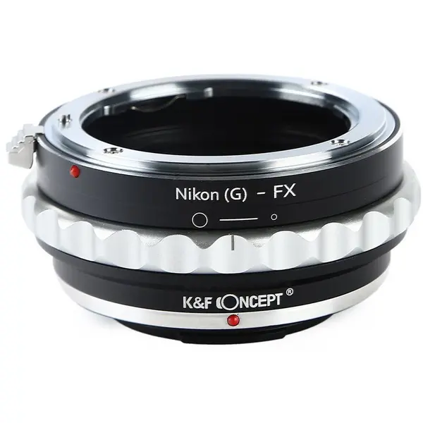 K&F Concept Adaptor montura K&F Concept Nikon(G)-FX II de la Nikon G la Fuji X-Mount