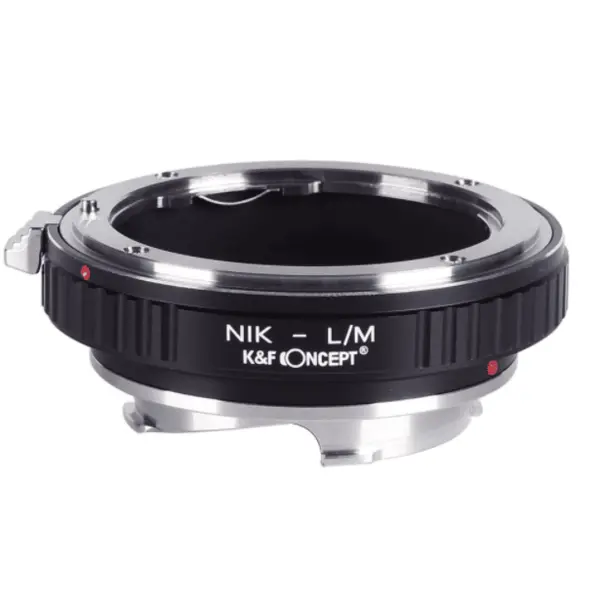 K&F Concept Adaptor montura K&F Concept Nikon-LM de la Nikon la Leica M