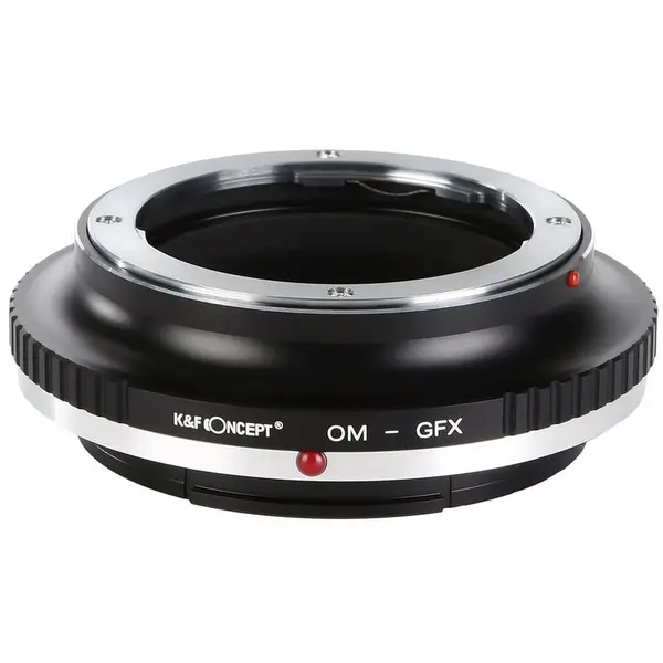 K&F Concept Adaptor montura K&F Concept OM-GFX de la Olympus OM la Fuji GFX-Mount