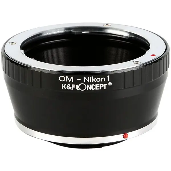 K&F Concept Adaptor montura K&F Concept OM-Nikon1 de la Olympus OM la Nikon1