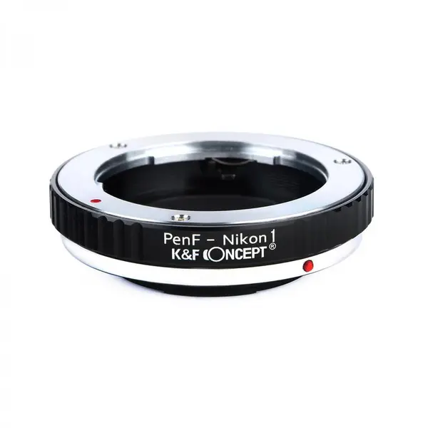 K&F Concept Adaptor montura K&F Concept PenF-Nikon1 de la Olympus Pen la Nikon1