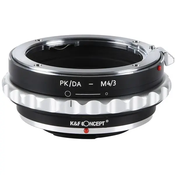 K&F Concept Adaptor montura K&F Concept PK/DA-M4/3 de la Pentax K/M/A/FA/DA la M4/3-Mount(MFT) KF06.312