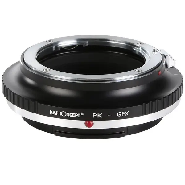 K&F Concept Adaptor montura K&F Concept PK-GFX de la Pentax K la Fuji GFX