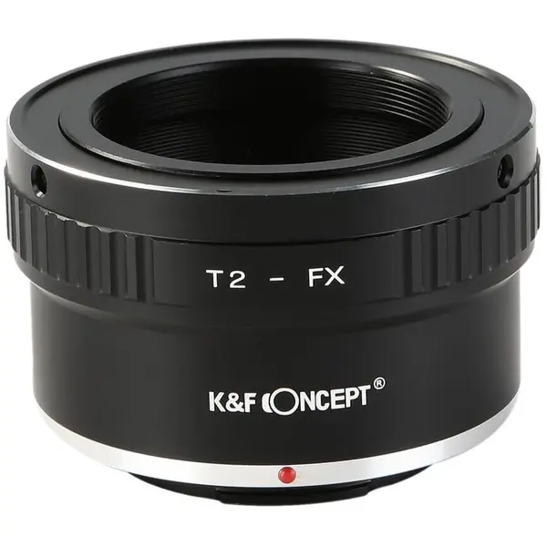 K&F Concept Adaptor montura K&F Concept T2-FX de la T2-Mount la Fuji X-Mount