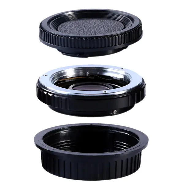 K&F Concept Adaptor Montura Minolta MD la Canon EOS, Alama si Aluminiu, Focus la Infinit, Operare Manuala