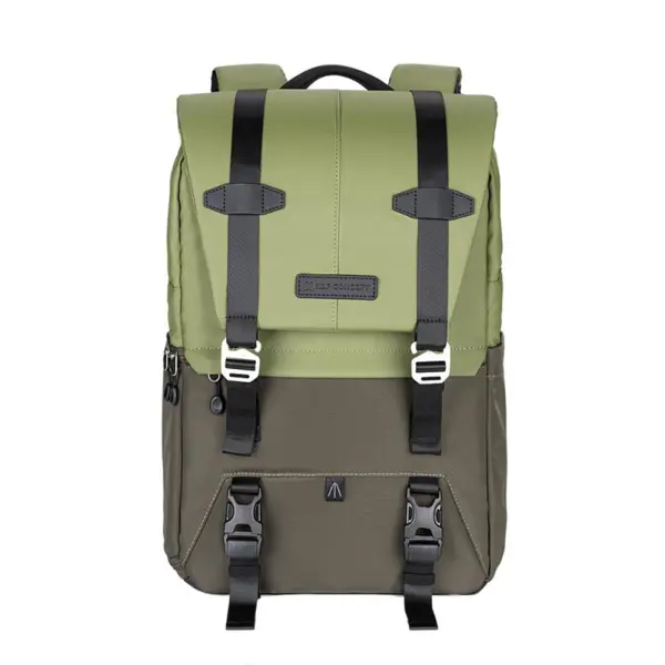 K&F Concept Beta Rucsac Foto 20L, Verde Army, Nylon 900D, Husa de Ploaie, Compartiment Laptop 15.6 Inch