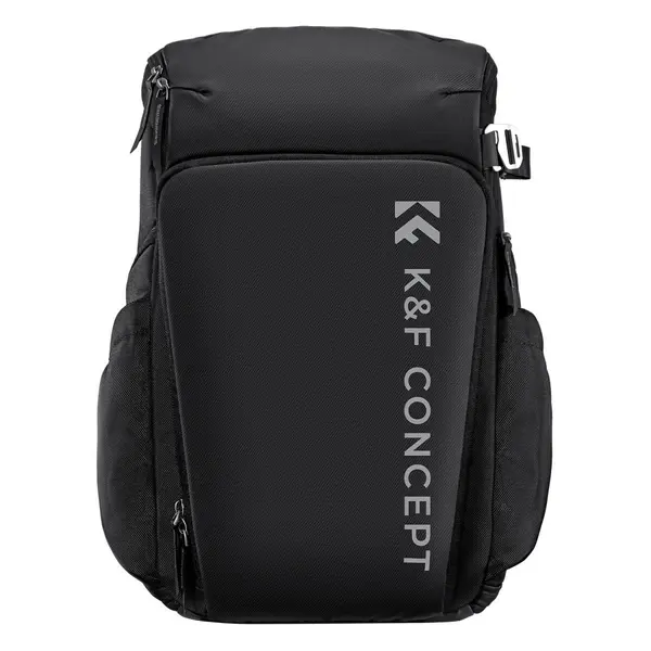 K&F Concept Beta Rucsac Foto 25L, Negru, Design Magic Bin, Compartiment Laptop 16 inch, Acces Superior si Lateral