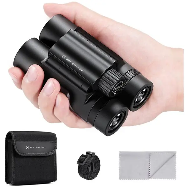 K&F Concept Binoclu Telescop Waterproof K&F Concept, 10x25, KF33.070, Negru