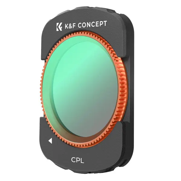 K&F Concept Filtru CPL Magnetic pentru DJI Osmo Pocket 3, Sticla Optica AGC, 28 Straturi Multi-Coating