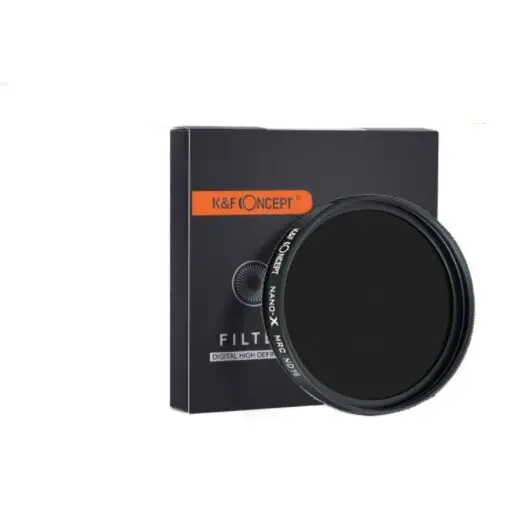K&F Concept Filtru K&F Concept MC ND16 NANO-X 58mm GREEN COATED JAPAN OPTICS KF01.1052