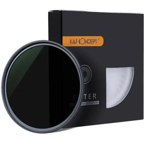 K&F Concept Filtru K&F Concept ND 0.9 (ND8) MC NANO-X 58mm cu tratament hidrofob Green Coated Japan Optics KF01.1181