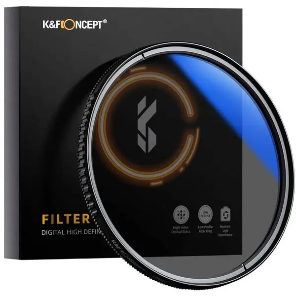 K&F Concept Filtru K&F Concept Slim Blue MC CPL 37mm KF01.1430