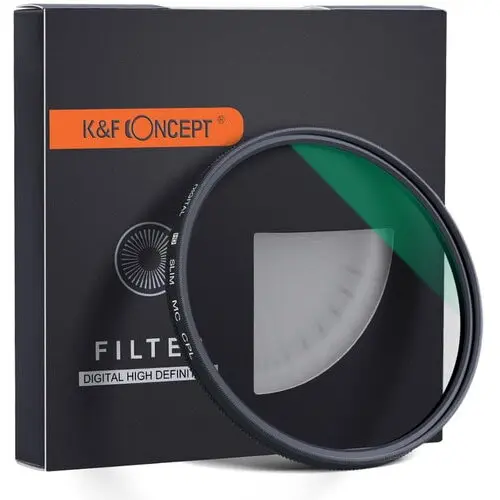 K&F Concept Filtru K&F Concept Slim Green MC CPL 43mm GERMAN OPTICS Schott B270 KF01.1151