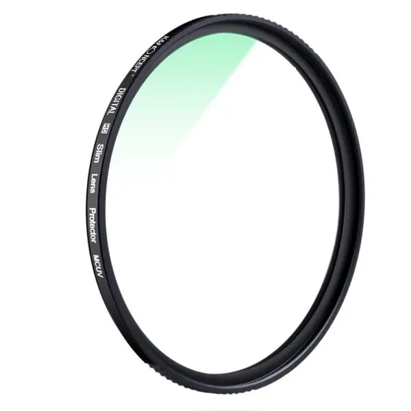 K&F Concept Filtru K&F Concept Slim Green Super Hard MC UV 55mm GERMAN OPTICS Schott B270 KF01.1066