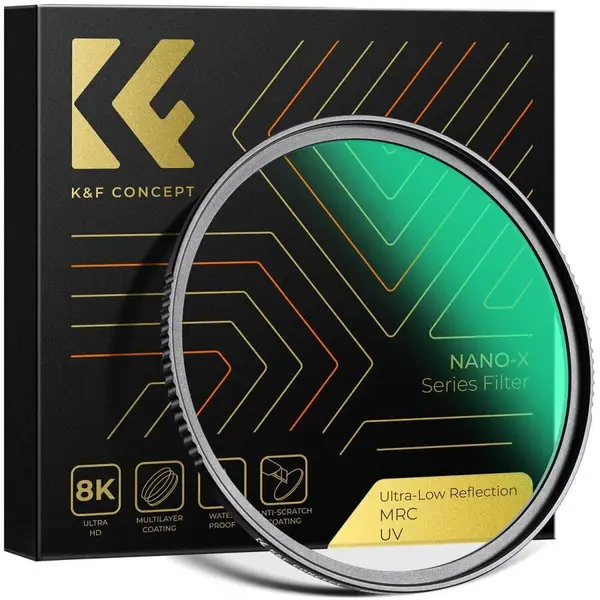 K&F Concept Filtru K&F Concept UV Filtru Ultra-low Reflection Nano-X Series
