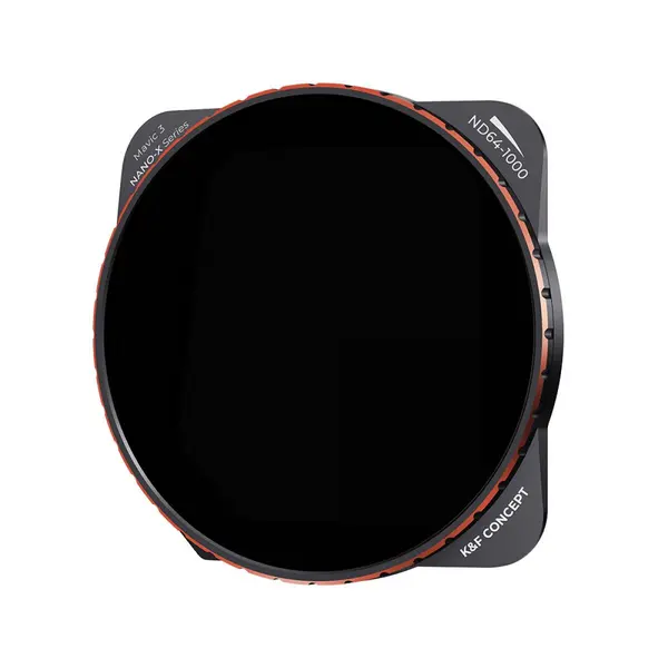 K&F Concept Filtru ND Variabil pentru DJI Mavic 3, ND64-ND1000, 1-5 Trepte, Sticla AGC Japoneza, Cadru Aluminiu 5.74g