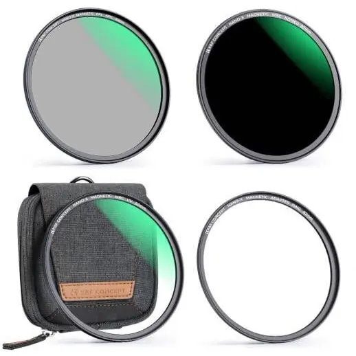K&F Concept K&F Concept Kit de Filtre cu Inel MCUV+CPL+ND1000 de 58mm Magnetic SKU.1622